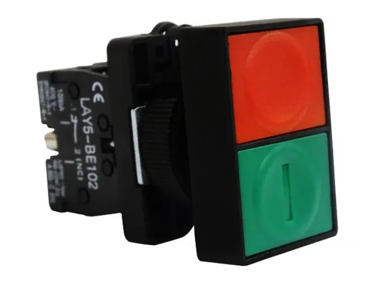 PULSADOR PARTIR / PARAR 22MM 1NA/NC