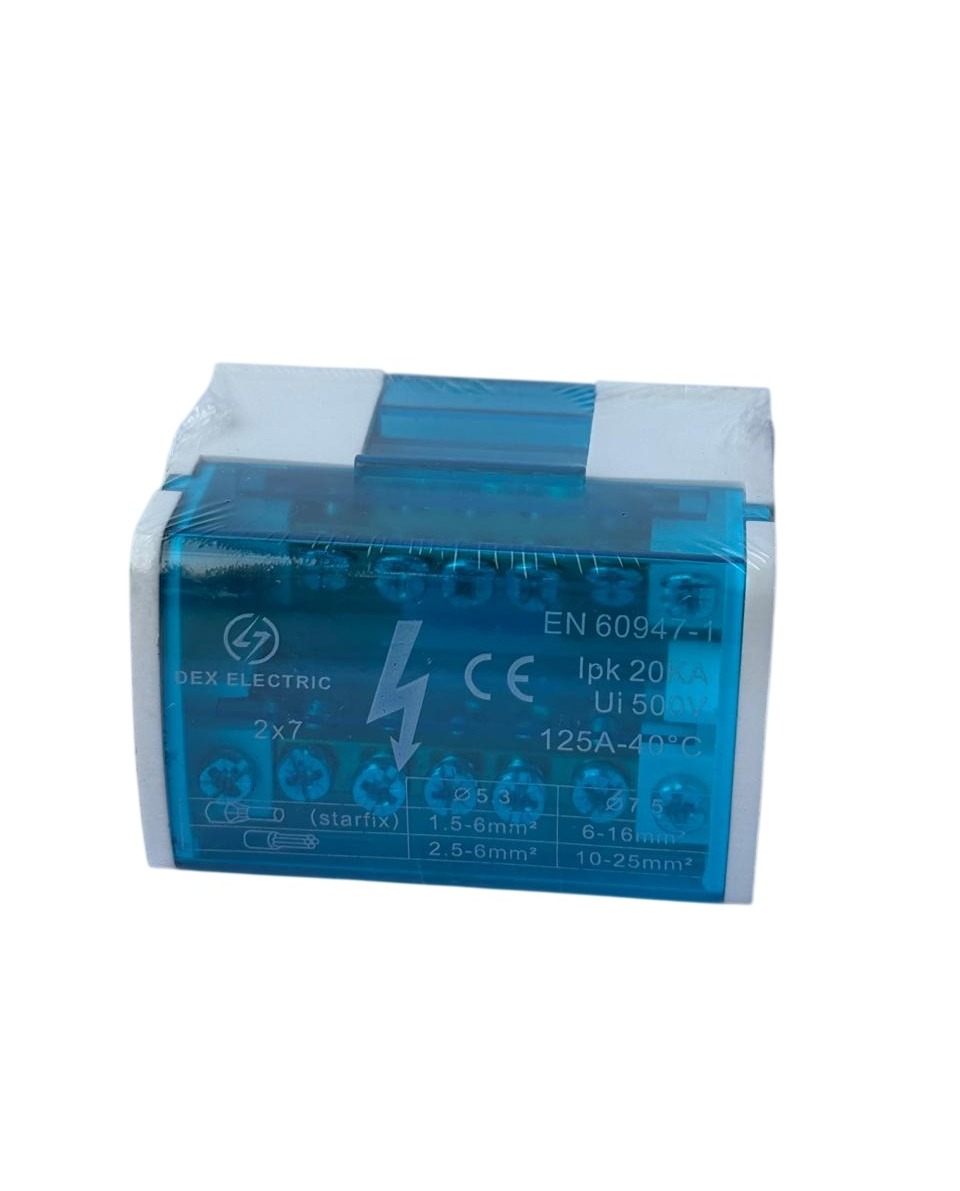 BARRA REPARTIDORA 2X7A 125A