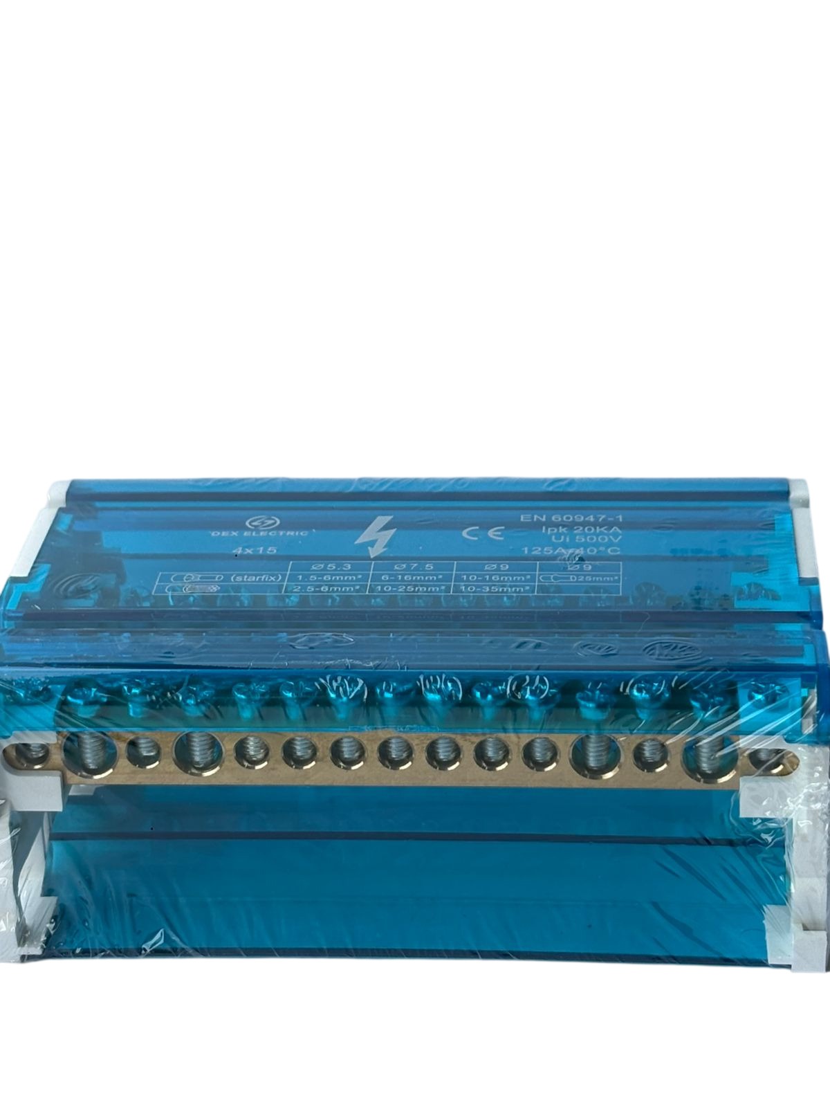 BARRA REPARTIDORA 4X15A 125A