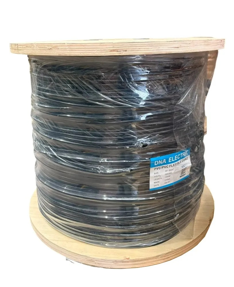 CORDON H05VV-F 3*1,5  NEGRO 500V