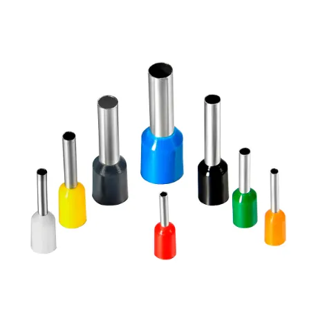 FERRULE AISLADO  25MM COLOR NEGRO (100PCS)