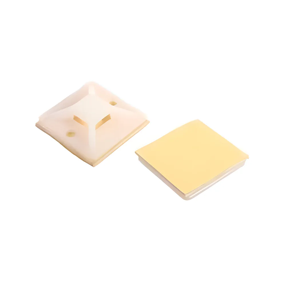 BASE ADHESIVA 20X20 BLANCA