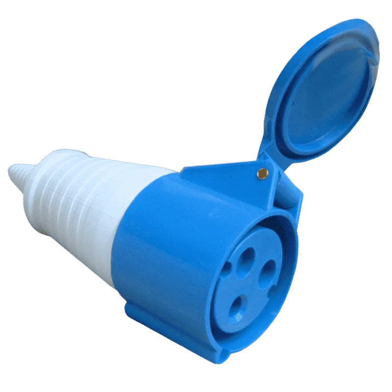 ENCHUFE IND. MACHO VOL. 32A 220V 2P+T IP44