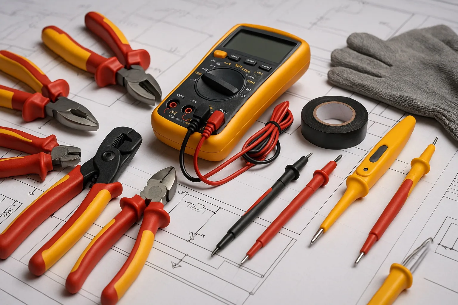 Herramientas esenciales para electricistas profesionales