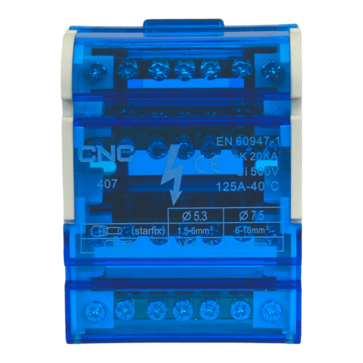 BARRA REPARTIDORA 4X7A 100A