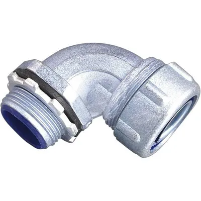 CONECTOR CURVO PARA CONDUIT FLEX. 32MM