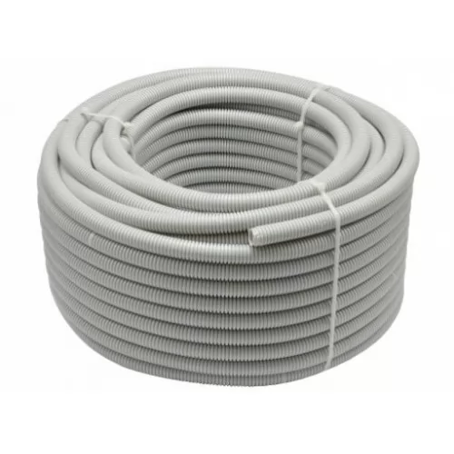 CONDUIT FLEXIBLE METALICO 32MM PVC GRIS