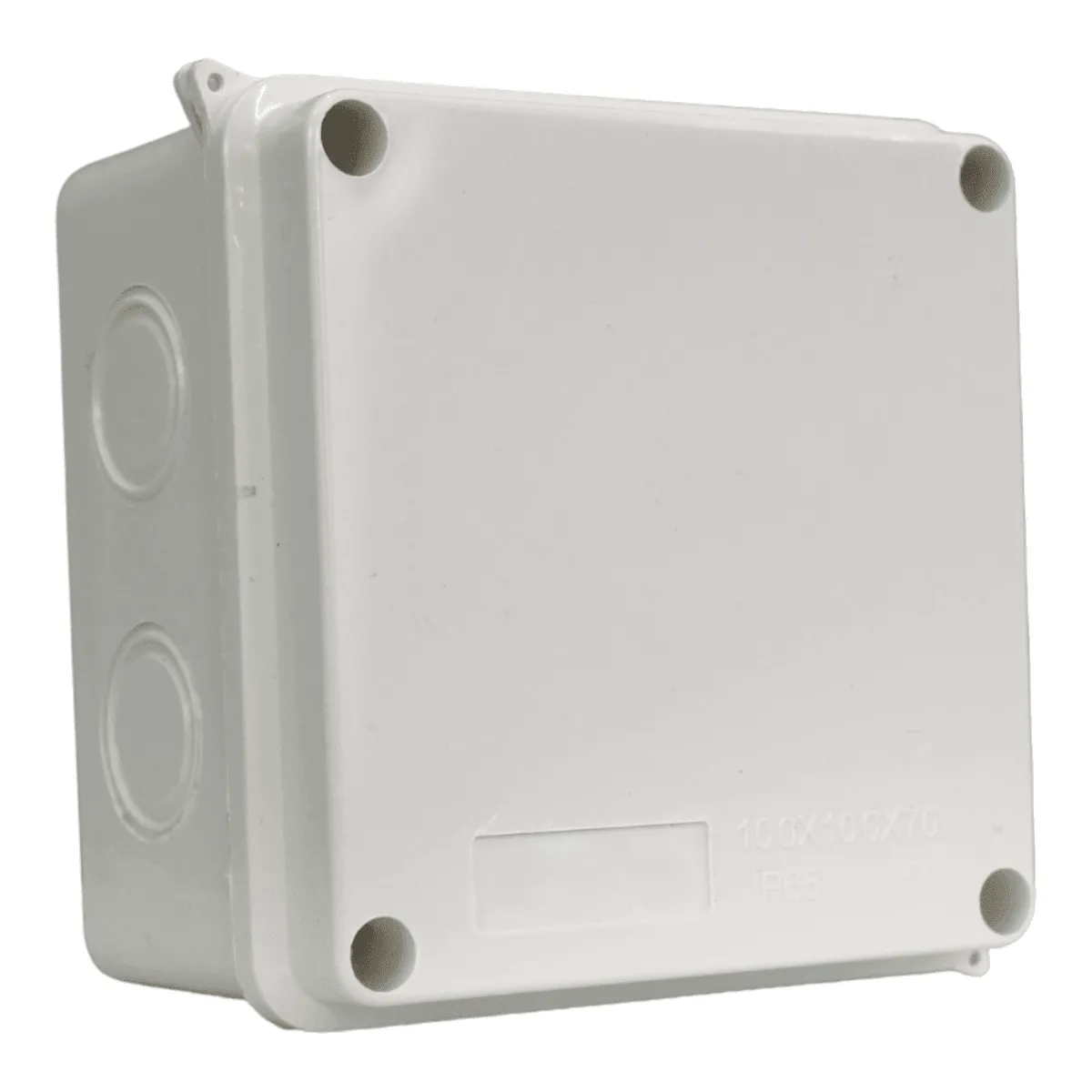 CAJA DISTRIBUCION 100X100X70MM SIN CONOS IP65