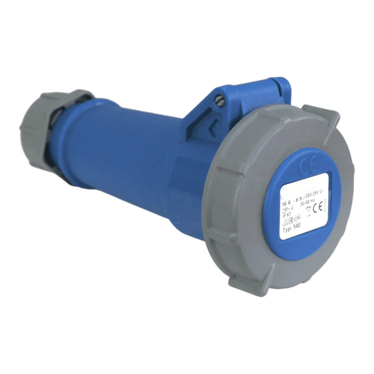 ENCHUFE IND. HEMBRA VOL. 16A 220V 2P+T IP44 213