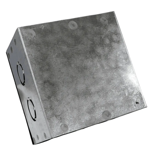 CAJA GALVANIZADA  100X100X65 SIN NOCAUT