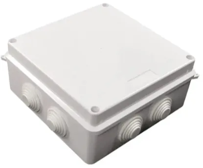 CAJA DIST.  400X350X120MM CON CONOS IP65