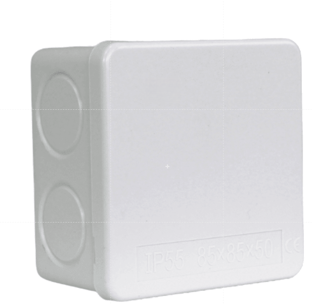 CAJA DIST.  200X200X80MM SIN CONOS IP65