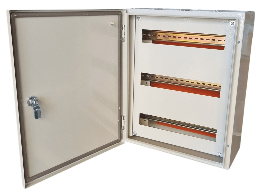 GABINETE 400X300X200 CON CHASIS 2X10 POS