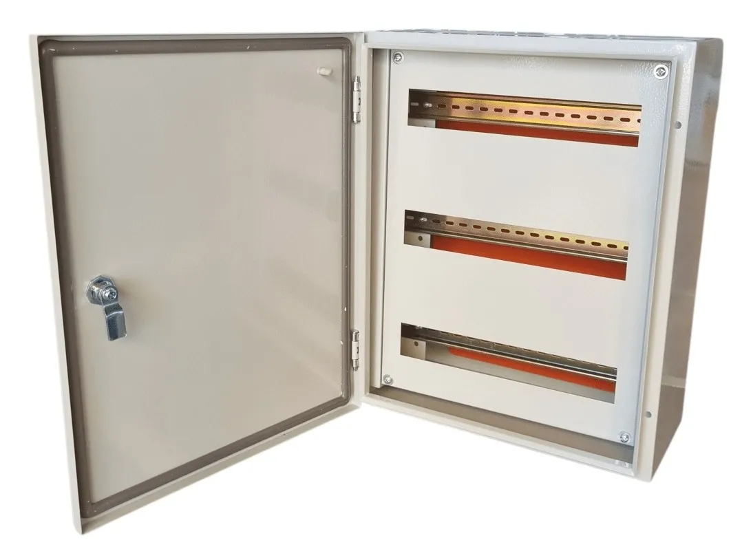 GABINETE 800X600X200 CON CHASIS 4X20 POS