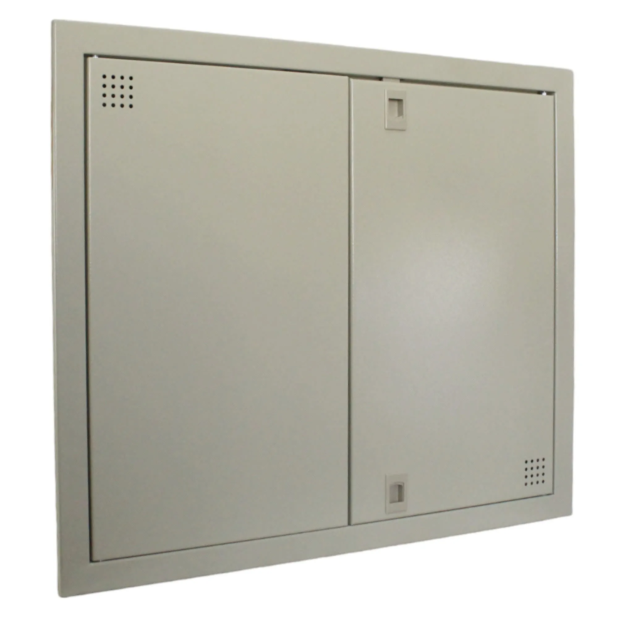 CAJA PAU ALT500XAN600X80 VERT RAL 7035