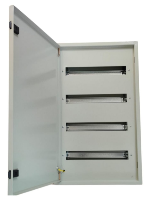 TABLERO SOBREPUESTO MET  6 MODULOS RAL 7032