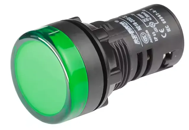 LUZ PILOTO LED COLOR VERDE AC220V